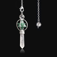 Load image into Gallery viewer, Merkaba Mystic Pendulum&lt;br&gt;11 Color Options
