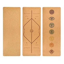 Load image into Gallery viewer, Natural Cork Yoga Mat&lt;br&gt;3 Design Options
