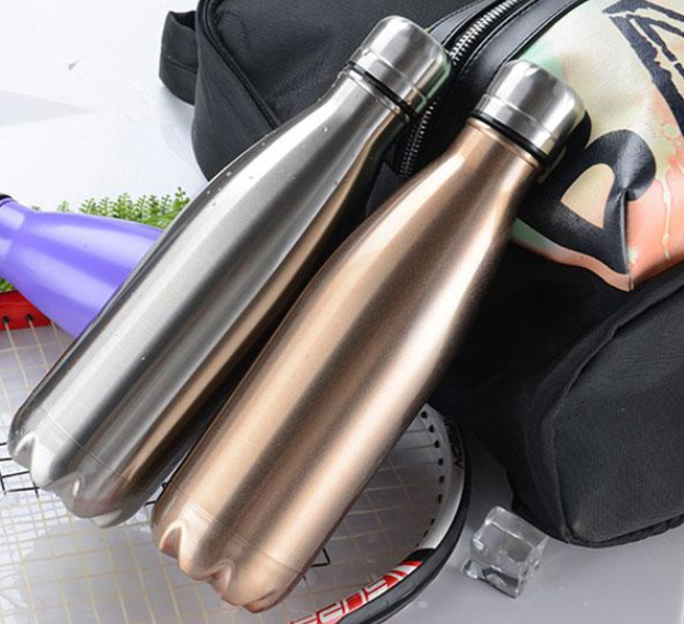 Stainless Steel Thermal Bottle<br>2 sizes, 4 Colors