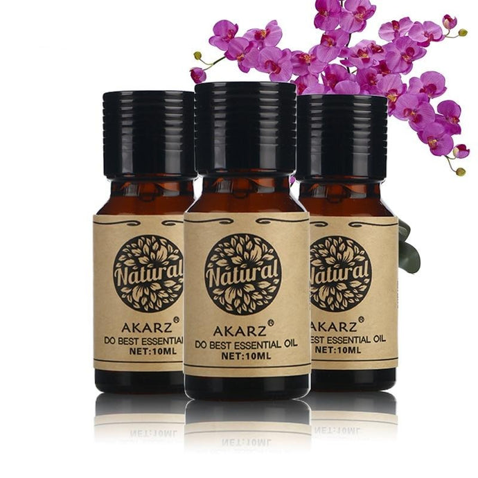 Set of 3 Essential Oils<br>Peppermint, Lavender, Eucalyptus