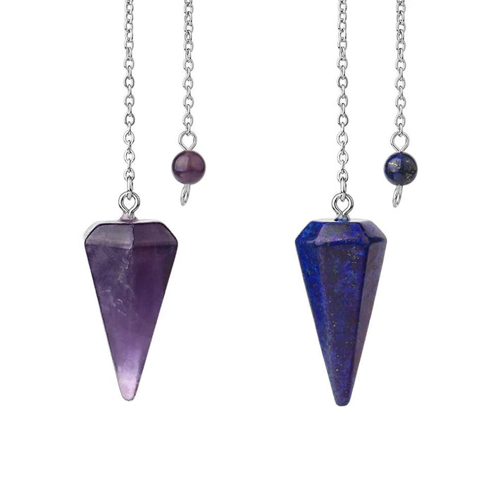 Stone Scribe Pendulum<br>8 Color Options